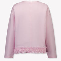 Moschino Kids Girls Sweater In Light Pink