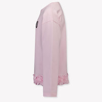 Moschino Kids Girls Sweater In Light Pink