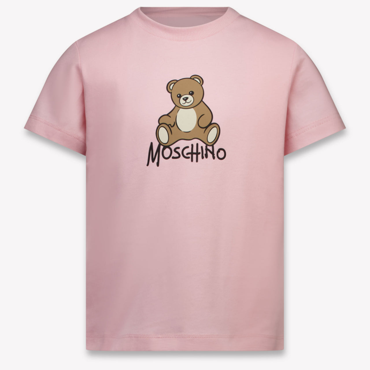 Moschino Kinder Meisjes T-Shirt In Licht Roze