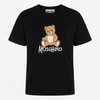 Moschino Kids Unisex T-Shirt In Black