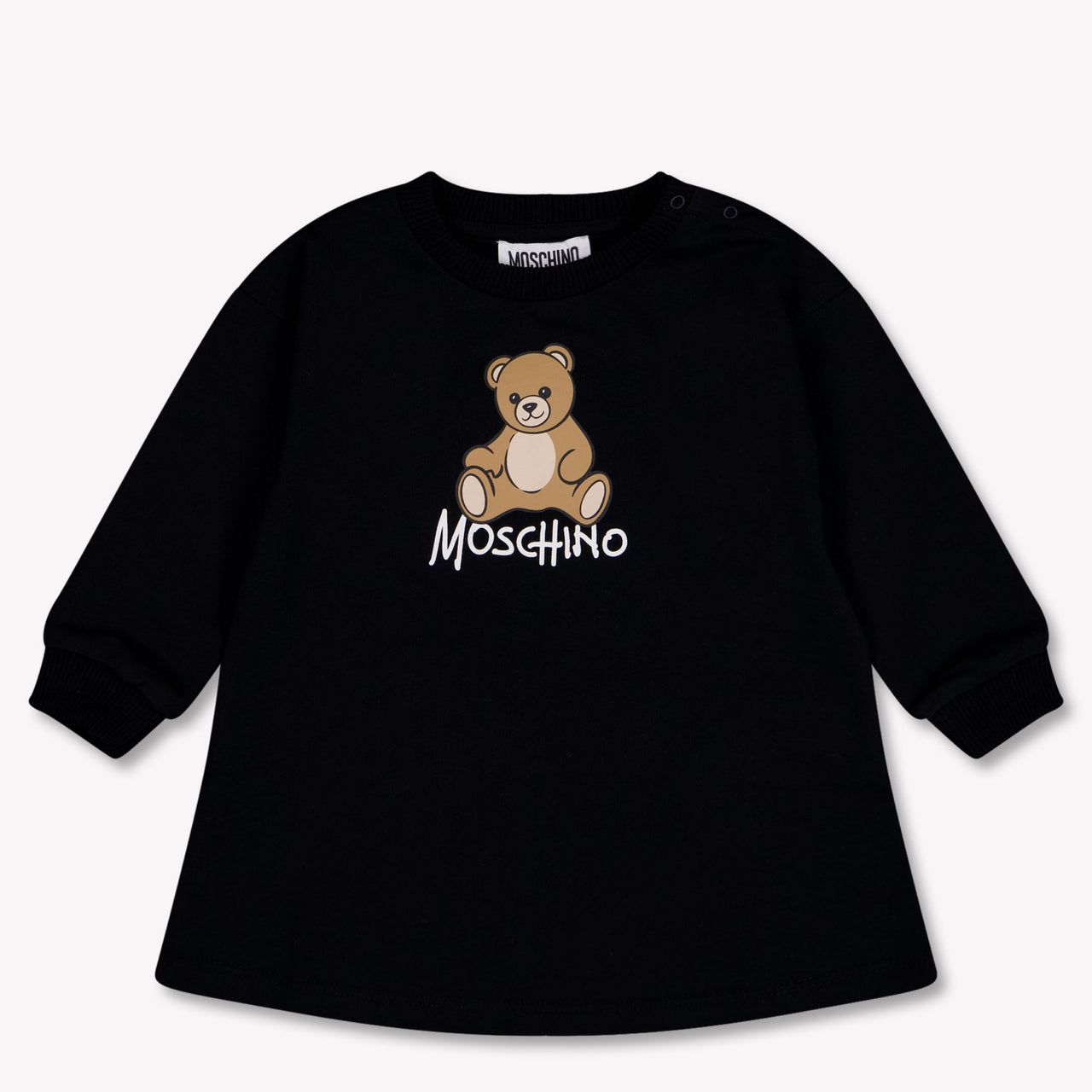 Moschino Baby Meisjes Jurk In Zwart