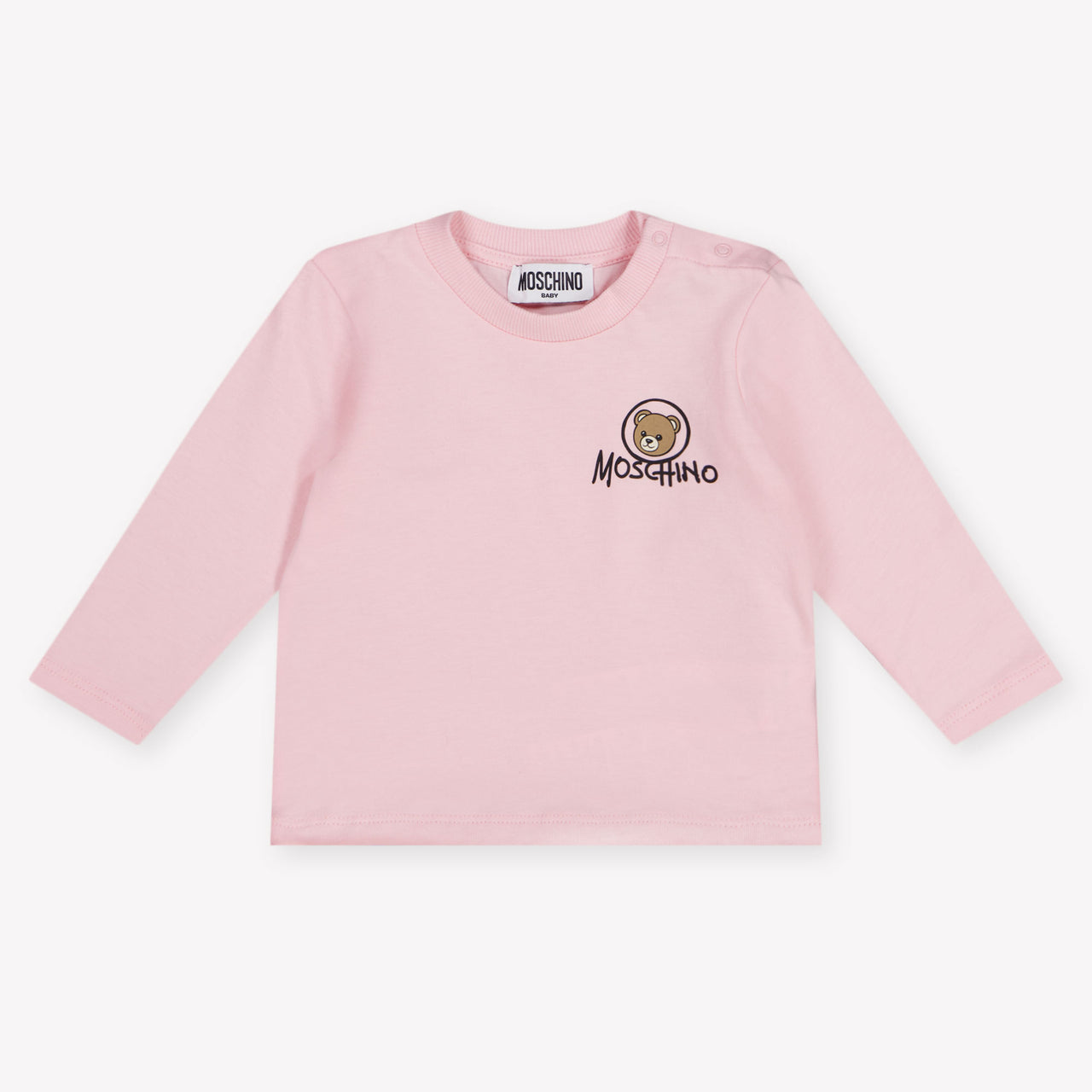 Moschino Baby Unisex T-Shirt In Licht Roze