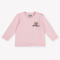 Moschino Baby Unisex T-Shirt In Licht Roze