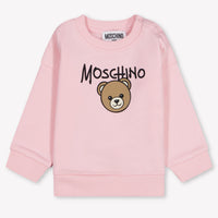 Moschino Baby Meisjes Trui In Licht Roze
