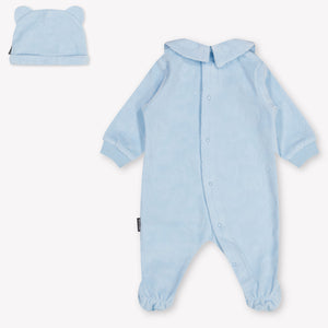 Moschino Baby Unisex Romper in Light Blue