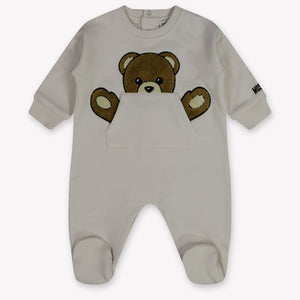 Moschino Baby Unisex Boxpakje In Off White