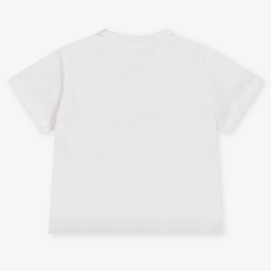 Moschino Baby Unisex T-Shirt In Wit