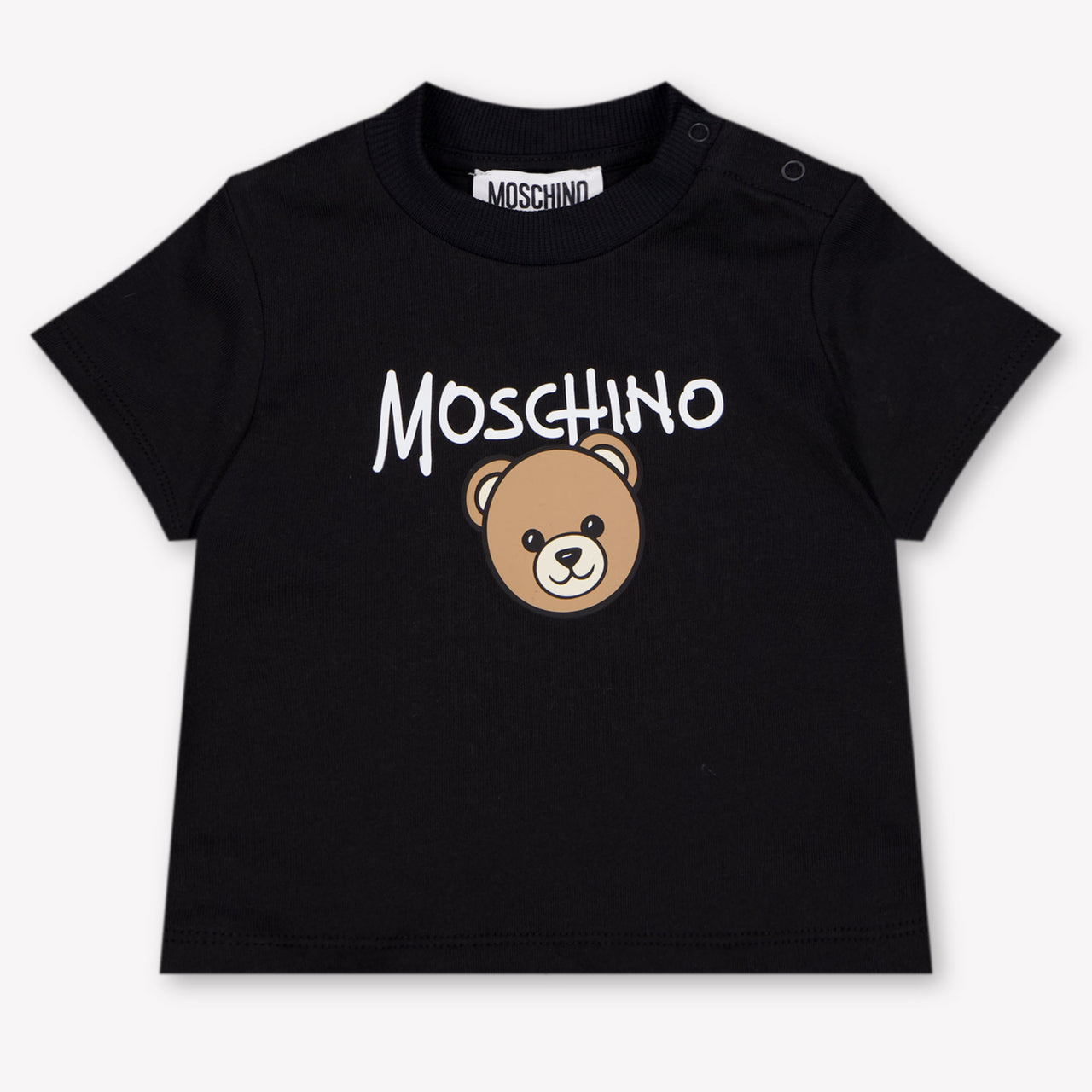 Moschino Baby Unisex T-Shirt In Black