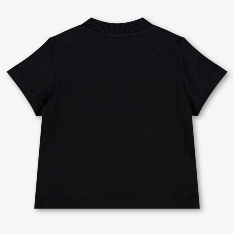 Moschino Baby Unisex T-Shirt In Black