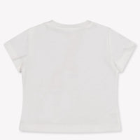 Moschino Baby Unisex T-Shirt In Off White