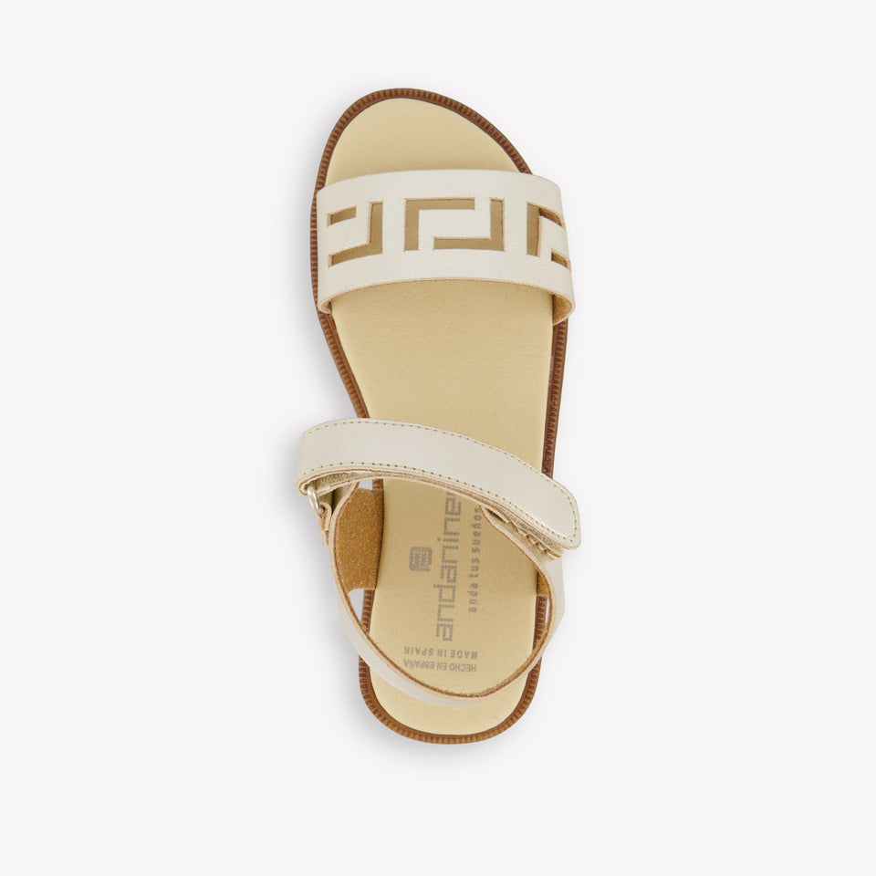 Andanines Meisjes Sandalen In Goud