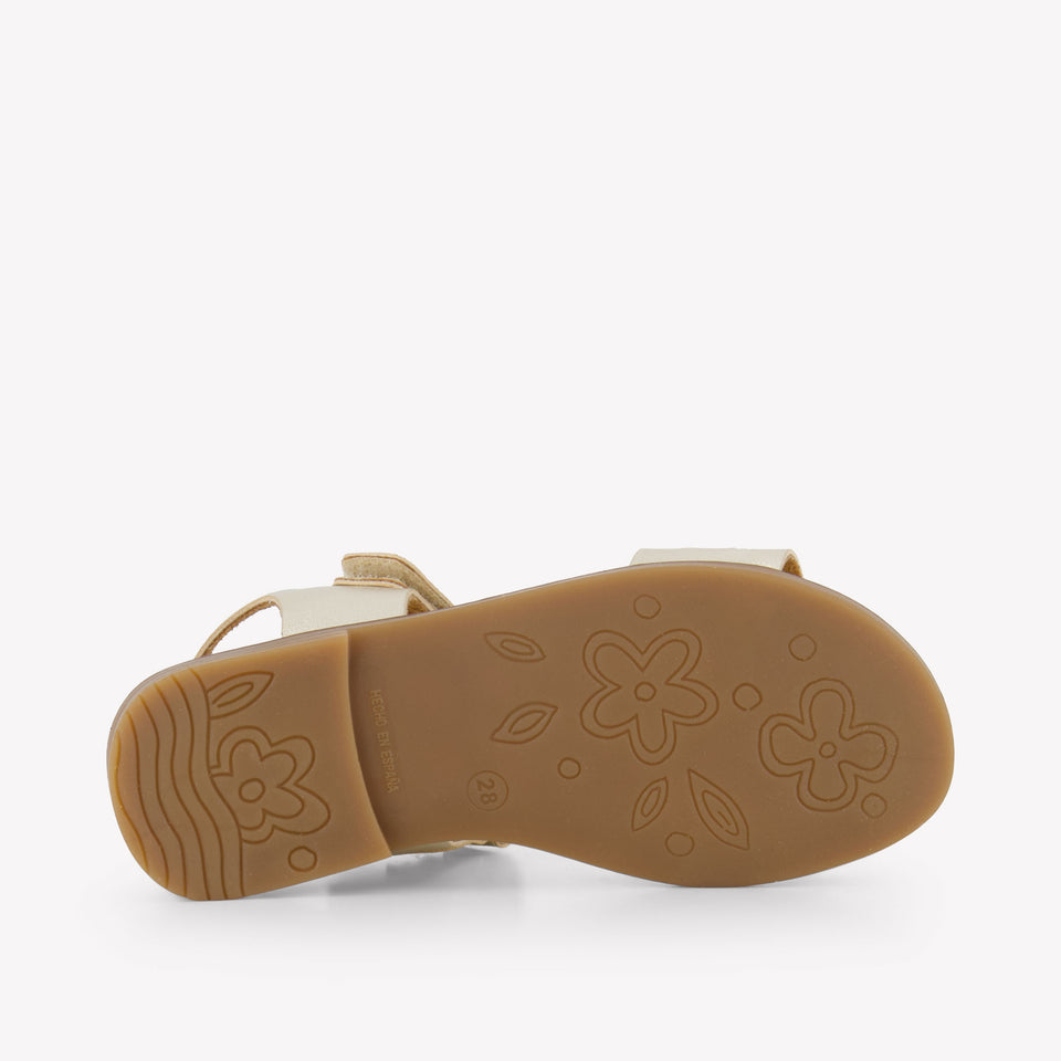 Andanines Meisjes Sandalen In Goud