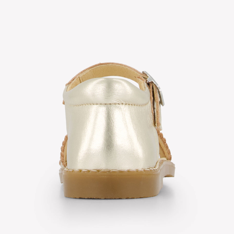 Andanines Meisjes Sandalen In Goud