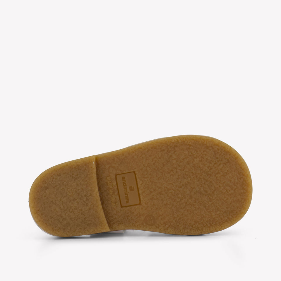 Andanines Meisjes Sandalen In Wit