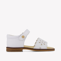 Andanines Girls Sandals In White