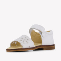 Andanines Girls Sandals In White