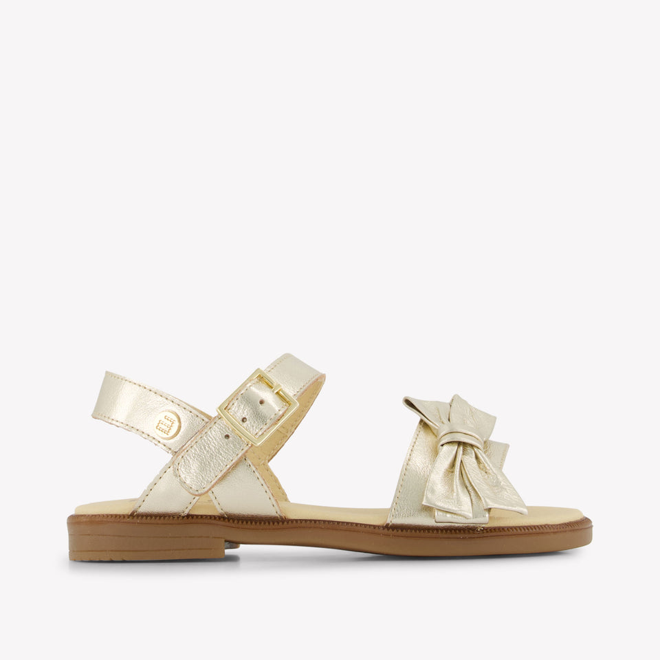 Andanines Meisjes Sandalen In Goud