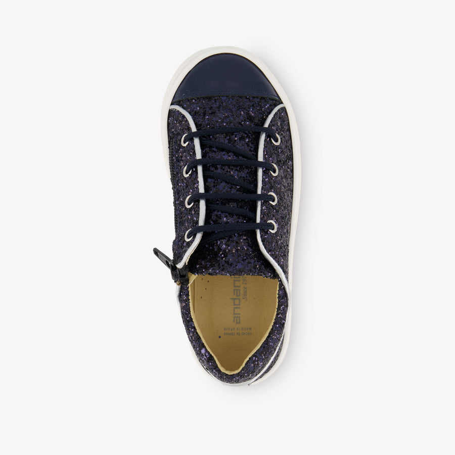 Andanines Girls Sneakers In Navy
