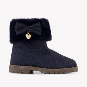 Andanines Meisjes Laarzen In Navy