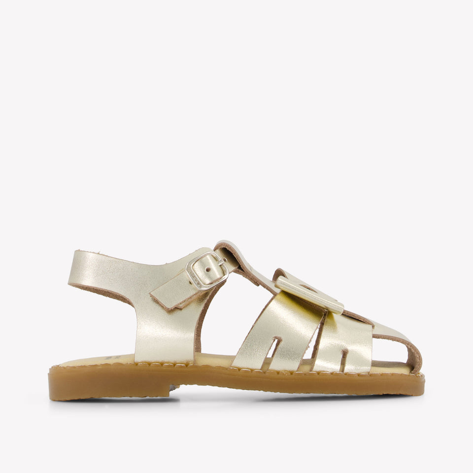 Andanines Meisjes Sandalen In Goud