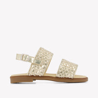 Andanines Meisjes Sandalen In Goud