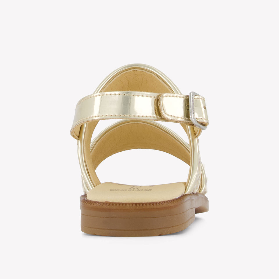 Andanines Meisjes Sandalen In Goud