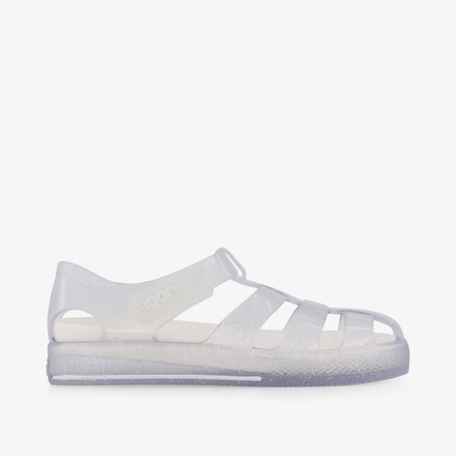 Igor Kinder Meisjes Sandalen In Doorzichtig