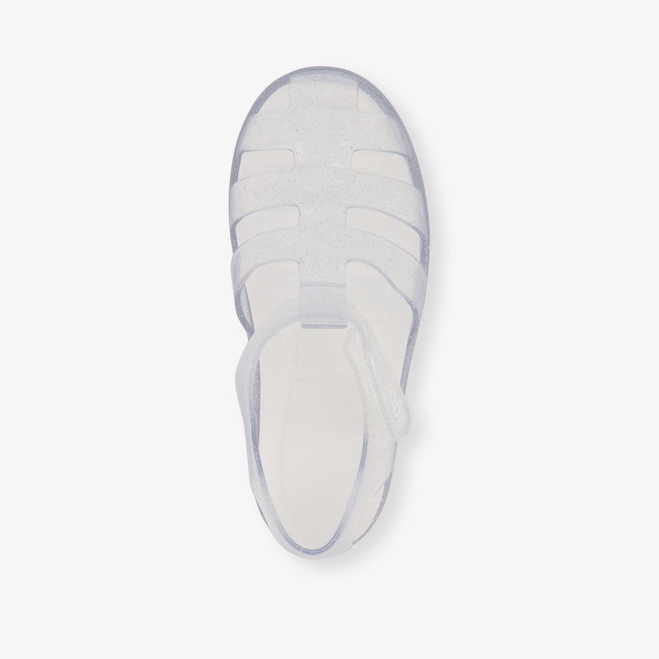 Igor Meisjes Sandalen In Doorzichtig