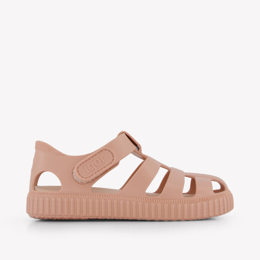 Igor Girls Sandals in Dusty Pink