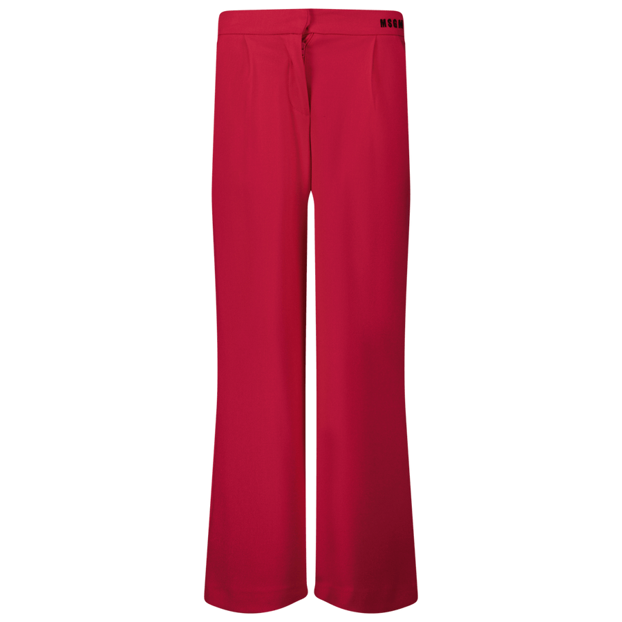 MSGM Girls Trouser Fuchsia