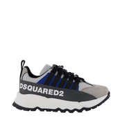 Dsquared2 Kinder Unisex Sneakers Grijs
