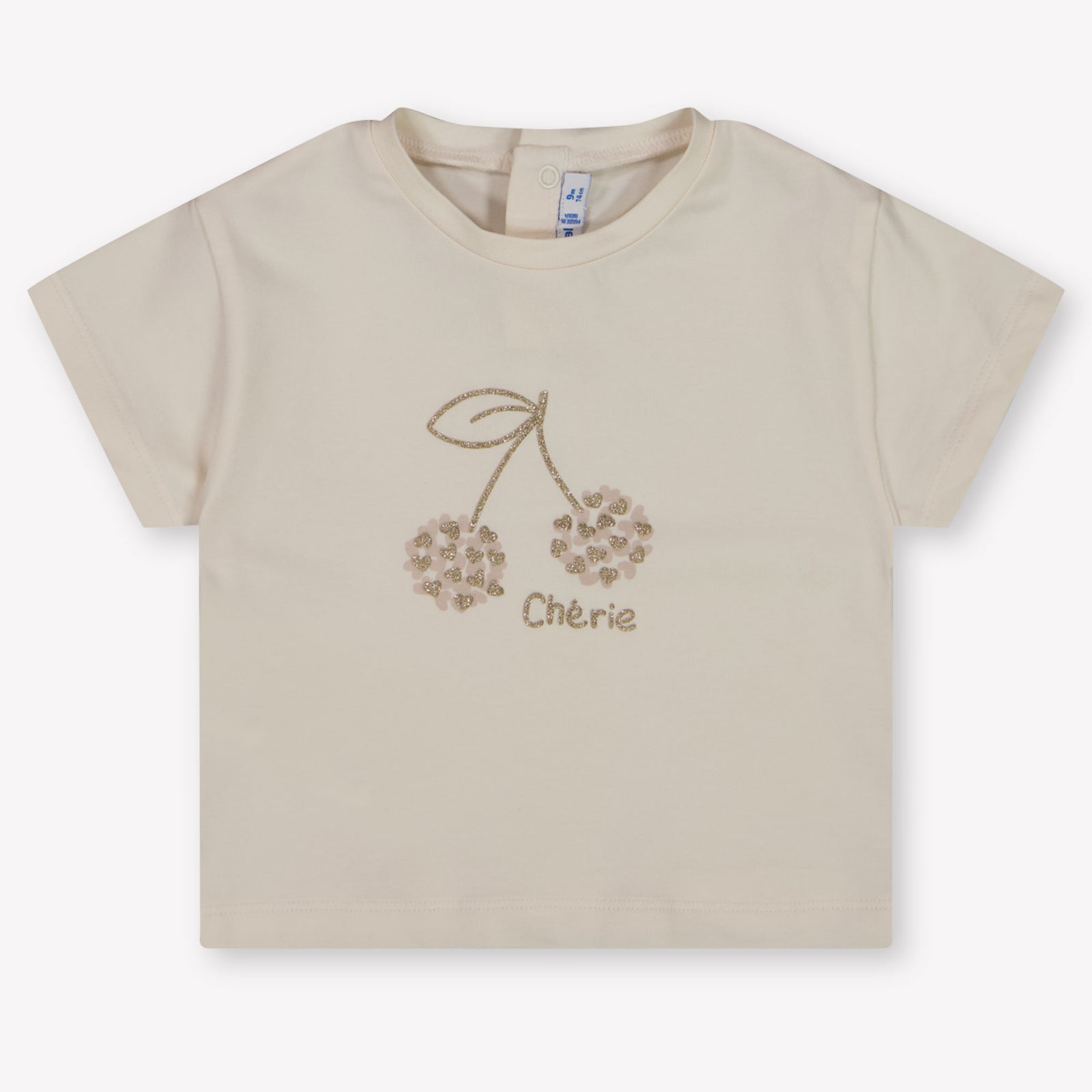Mayoral Baby Meisjes T-Shirt In Licht Beige