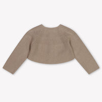 Mayoral Baby Girls Cardigan In Beige