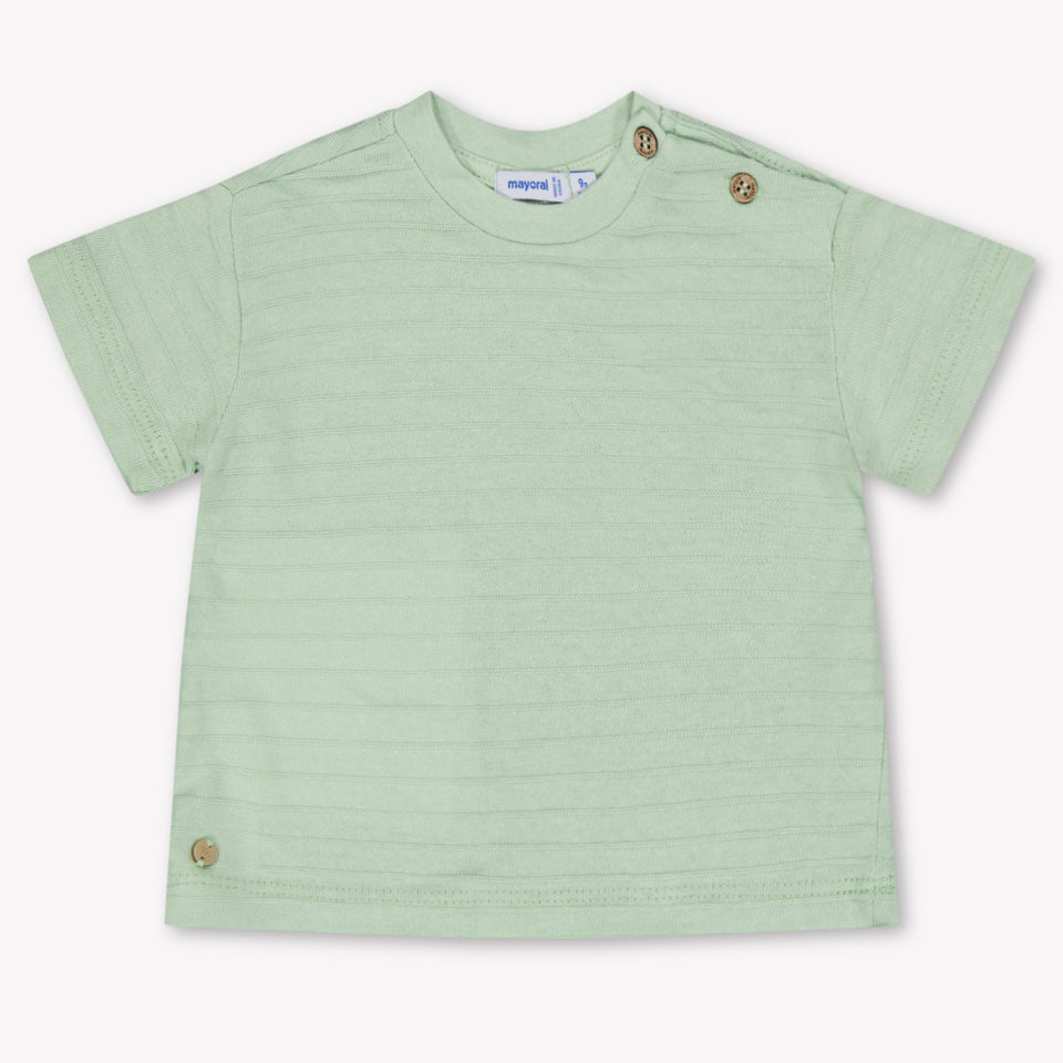 Mayoral Baby Boys T-Shirt In Light Green