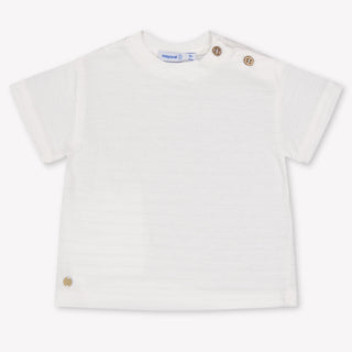 Mayoral Baby Boys T-Shirt In OffWhite