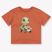 Mayoral Baby Jongens T-Shirt In Oranje