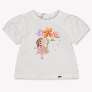 Mayoral Baby Girls T-Shirt In Light Pink