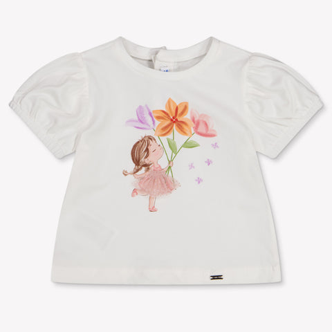 Mayoral Baby Meisjes T-Shirt In Licht Roze