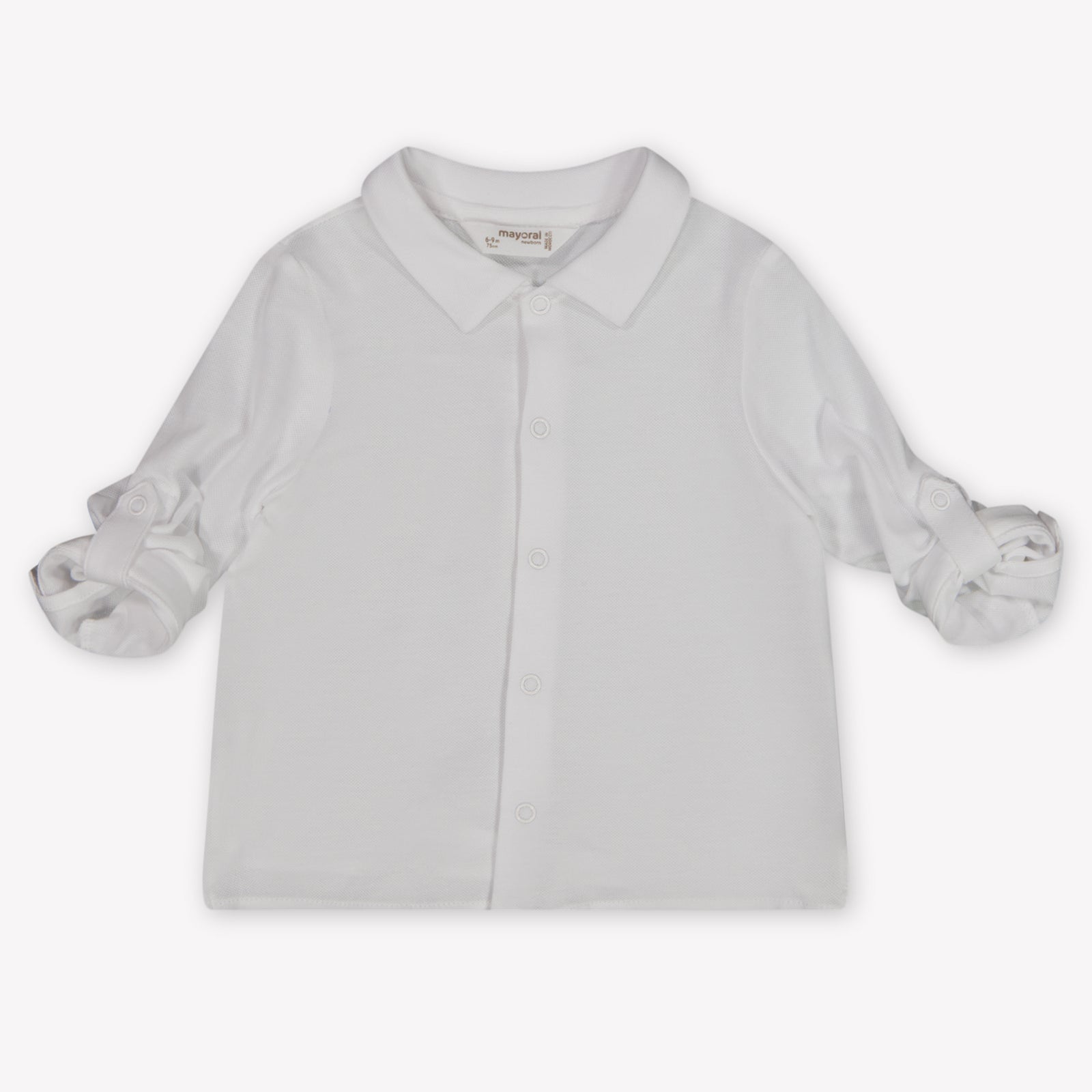 Mayoral Baby Jongens Blouse In Wit