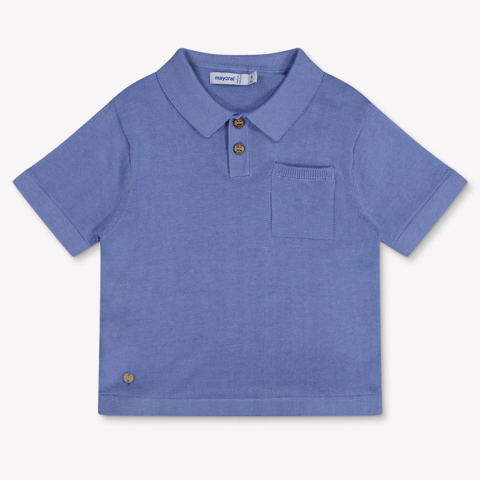 Mayoral Baby Jongens Polo In Licht Blauw