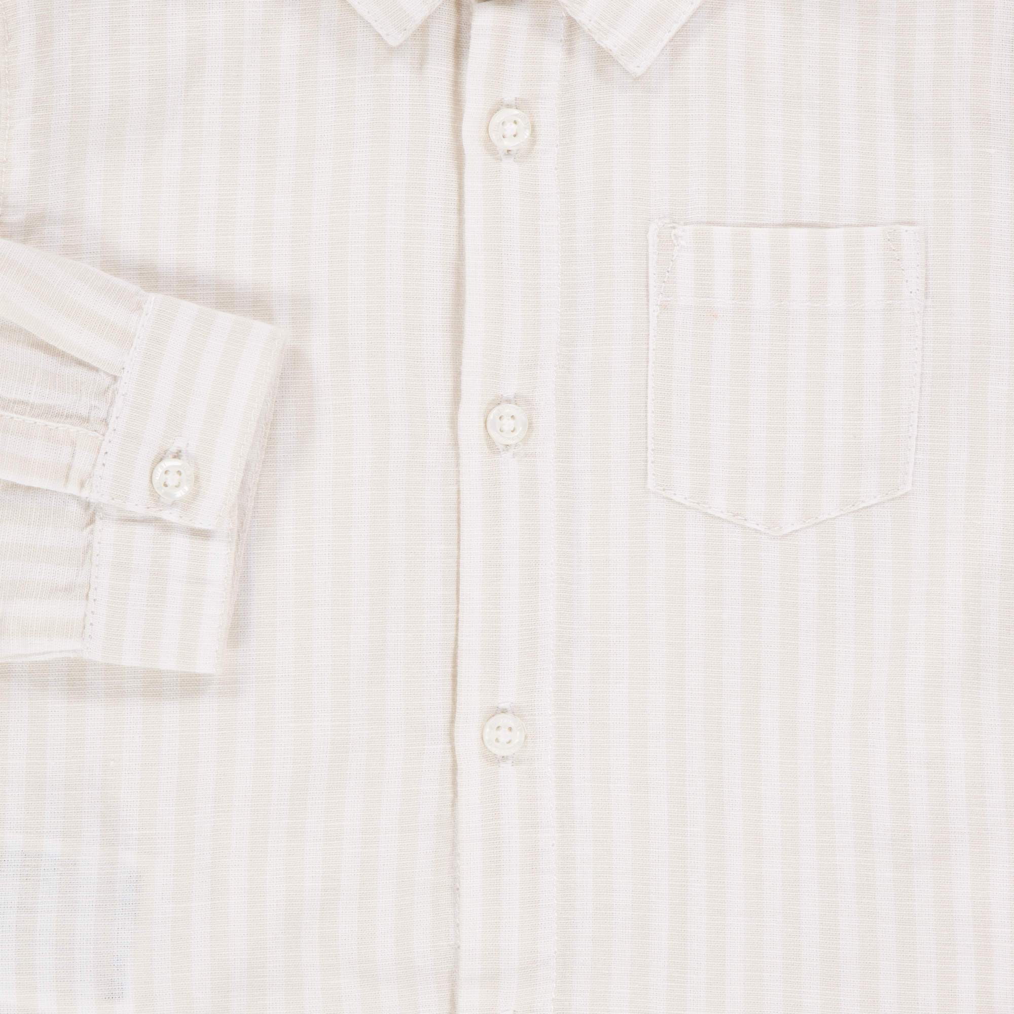 Mayoral Baby Boys Blouse In Light Beige