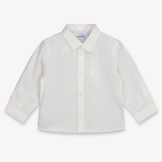 Mayoral Baby Boys Blouse In White