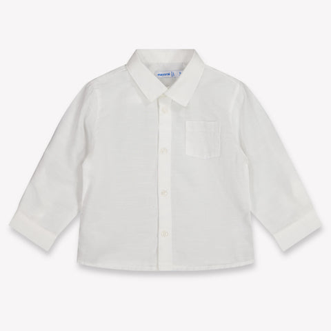 Mayoral Baby Boys Blouse In White