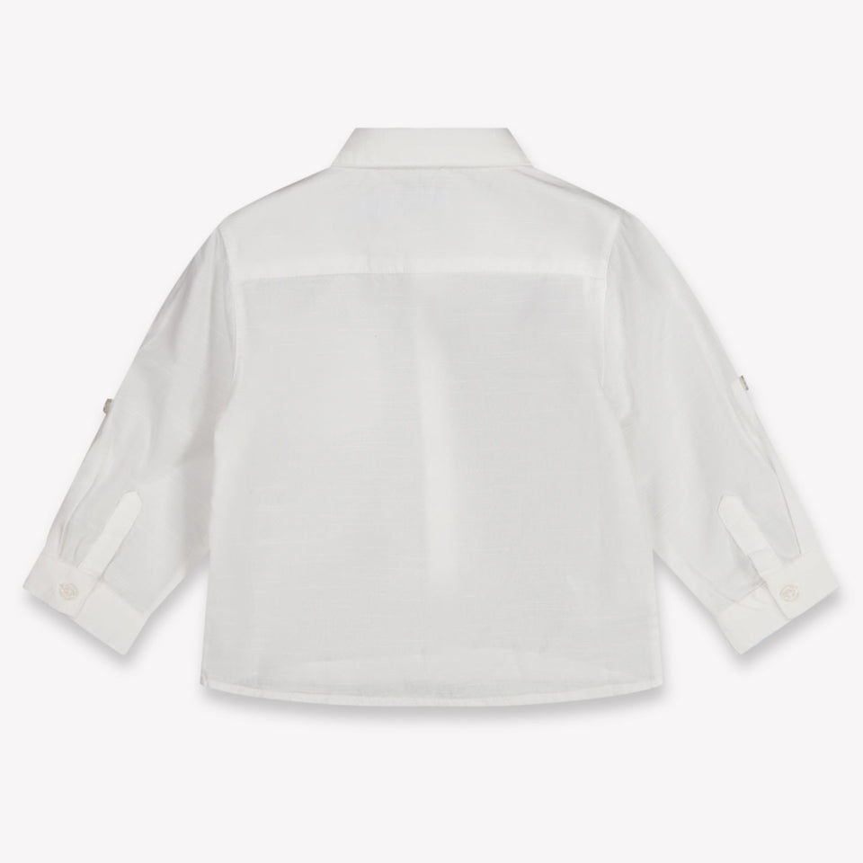 Mayoral Baby Boys Blouse In White