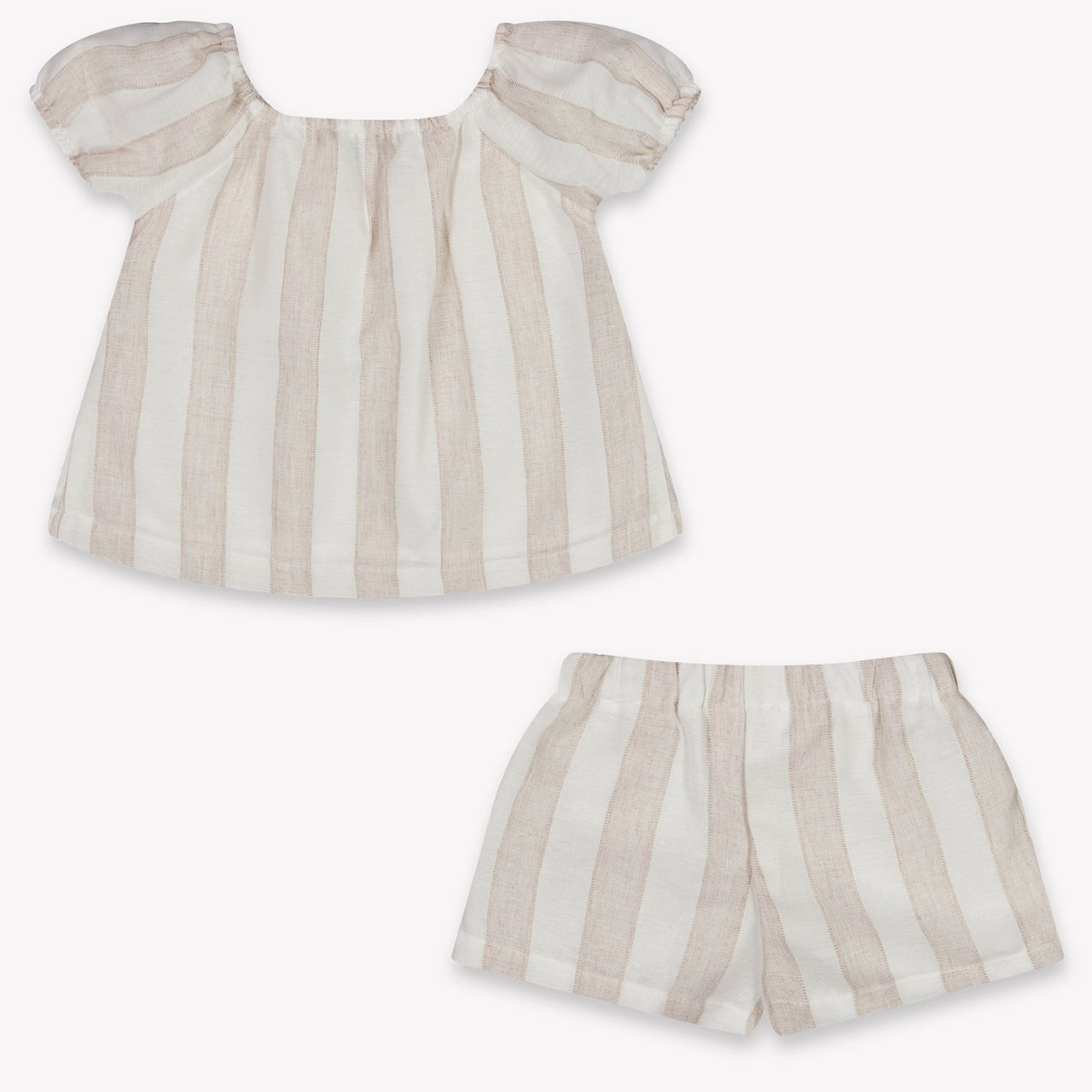 Mayoral Baby Girls Set In Beige