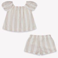 Mayoral Baby Girls Set In Beige