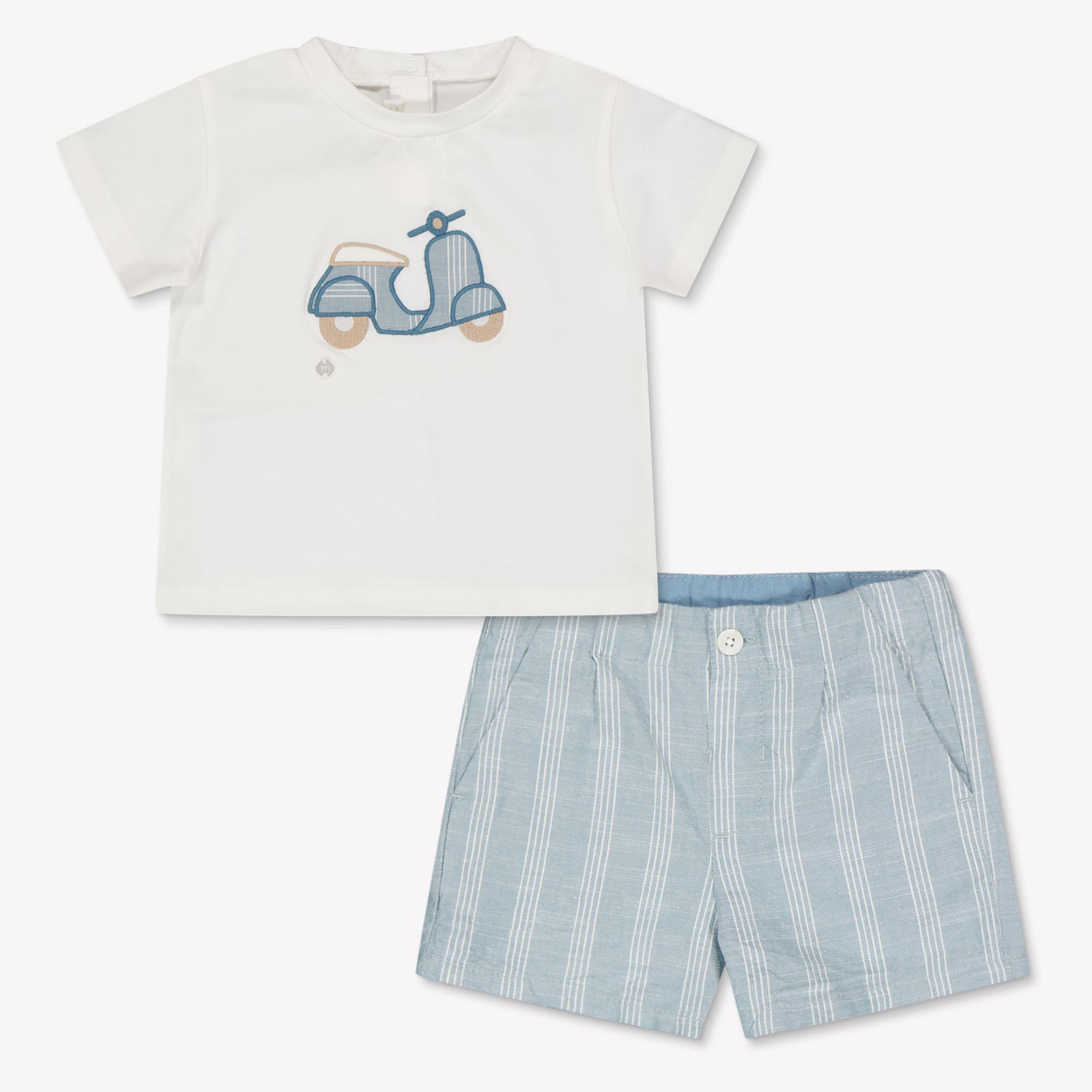 Mayoral Baby Boys Set In Light Blue