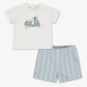 Mayoral Baby Boys Set In Light Blue