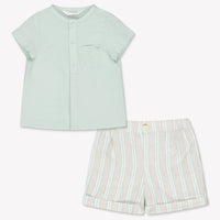 Mayoral Baby Boys Set In Light Green