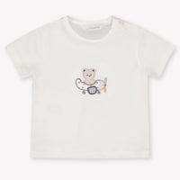 Mayoral Baby Girls Set In Light Beige